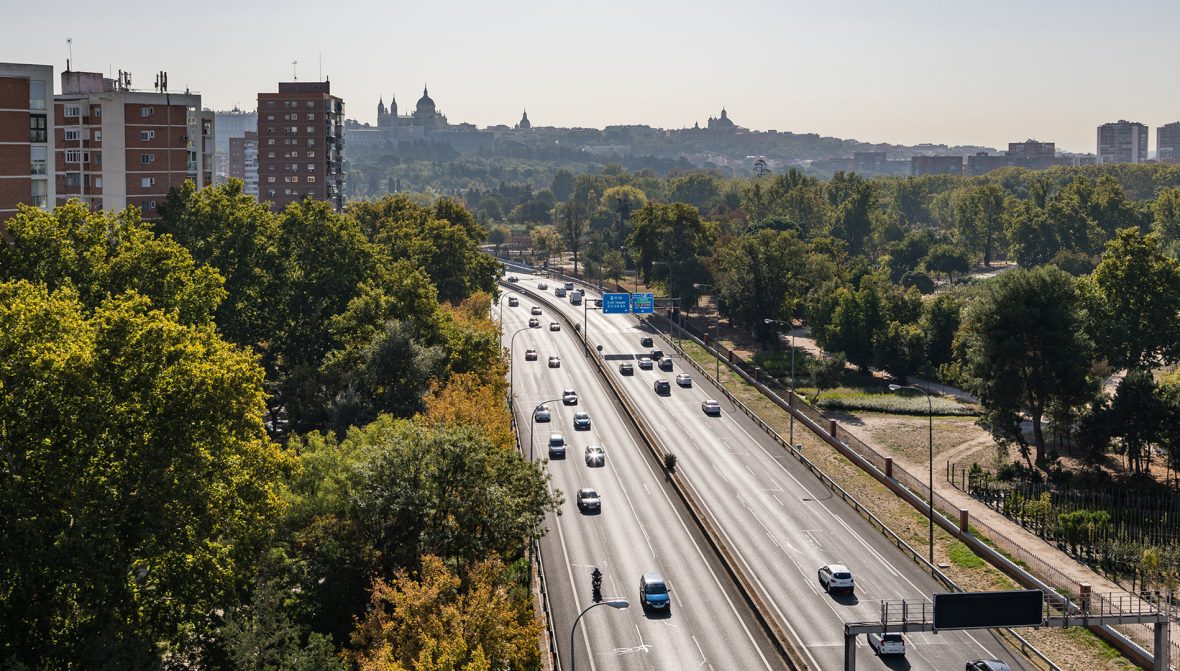 multa por no llevar distintivo ambiental Madrid